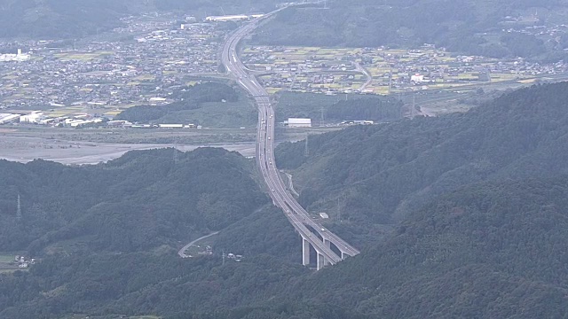 航空，新富高速，静冈县，日本视频素材