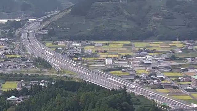 航空，新富高速，静冈县，日本视频素材