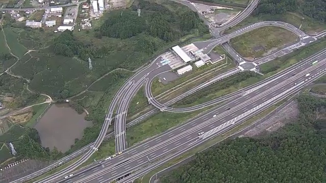 航空，新富高速，静冈县，日本视频素材