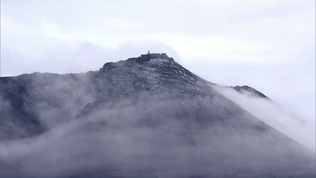 航拍，日本富士山视频素材