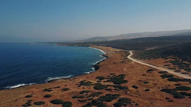 美丽的海景鸟瞰图视频下载