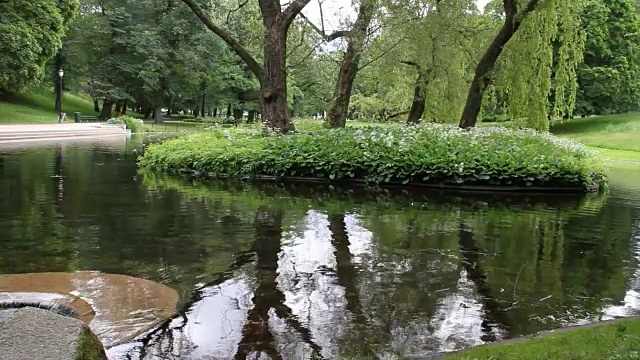 奥斯陆城市公园视频素材