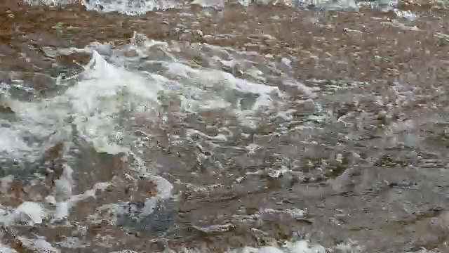 流水和波浪视频素材