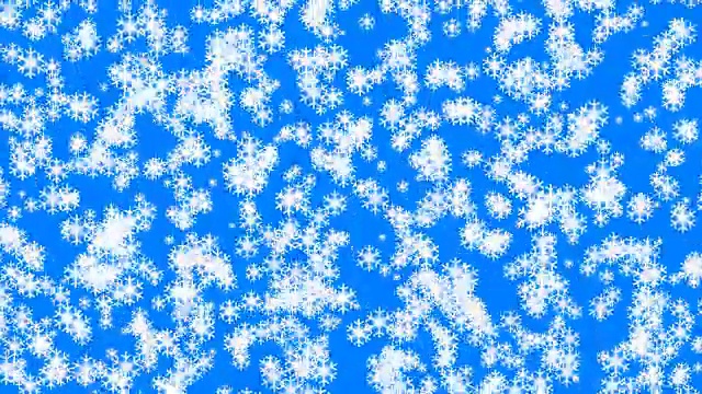 降雪动画视频素材