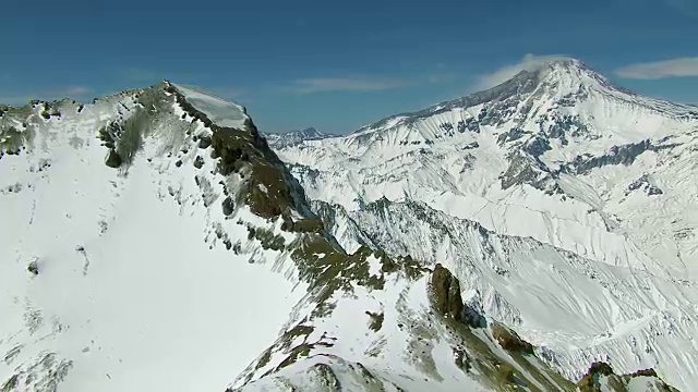 图蓬加托山的风景照片视频素材