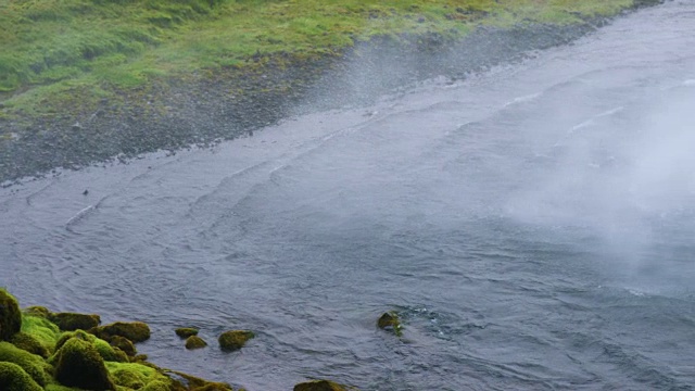 冰岛的水景视频素材