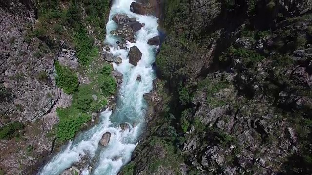 卡普兹巴西瀑布凯塞里土耳其视频素材