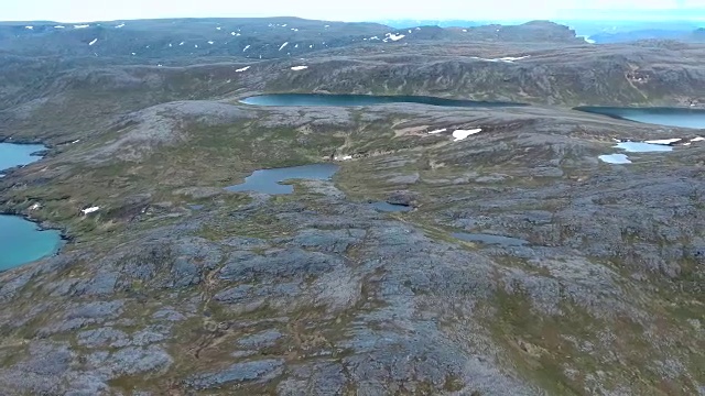 挪威北部的北角(Nordkapp)。视频素材