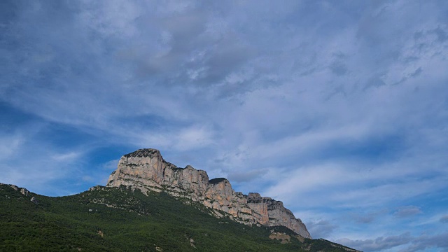 pena montanesa, Sobrarbe, Huesca, Aragon，西班牙，欧洲视频素材