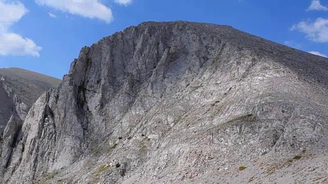 山的风景。视频素材