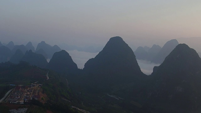 漓江云海视频素材