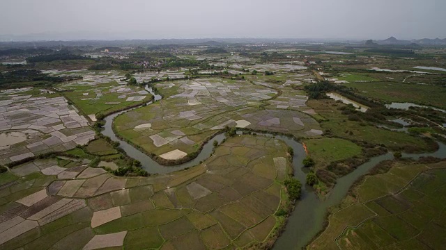 洛湿地公园,麟贵,桂林,广西,中国视频素材