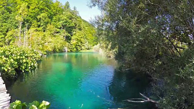 普利特维茨湖国家公园视频素材