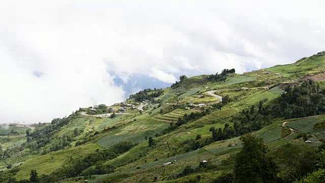 云与山在富塔伯克，泰国视频下载