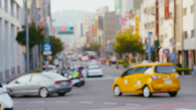 散景城市背景视频素材