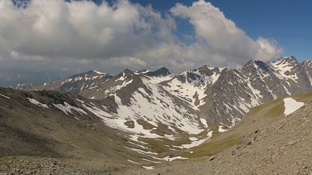 意大利阿尔卑斯山，全景视频素材