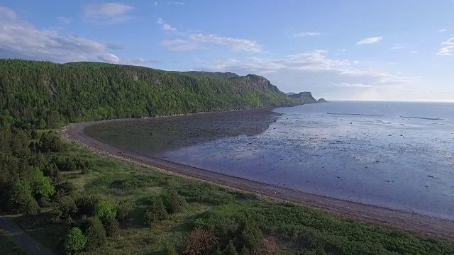 加拿大航空影像视频素材