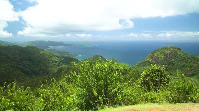 塞舌尔美丽的海滩视频素材