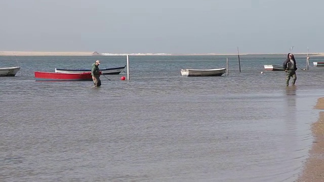 福斯杜阿雷洛河船滩视频素材