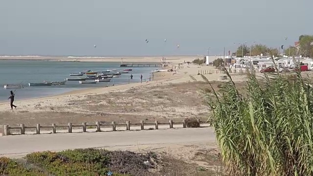 阿雷柳海滩的水视频素材