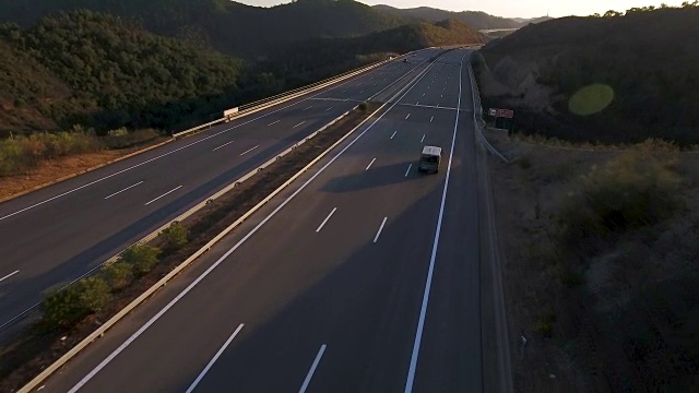 航空-马拉加，西班牙假日公路旅行视频素材