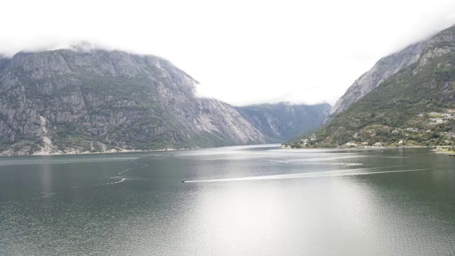 挪威小镇Eidfjord视频素材