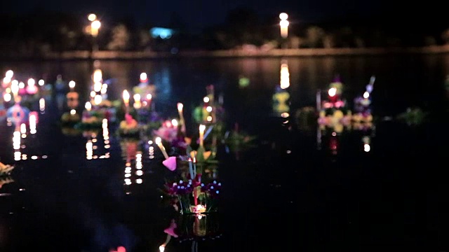 泰国的河蟹节视频素材