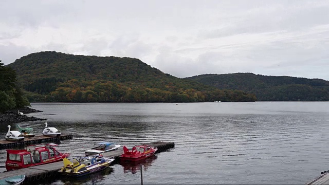 Hibara湖福岛视频素材