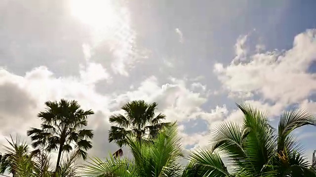 雨云，时光流逝。视频素材