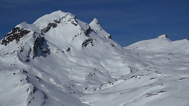 从格林德沃观赏-首先到Faulhorn，格林德沃，伯恩斯阿尔卑斯山，瑞士，欧洲视频素材