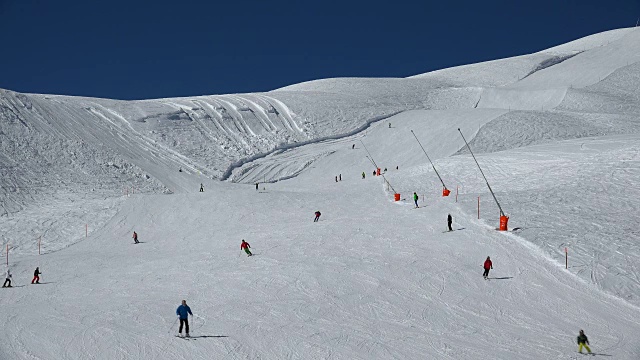 克莱因谢德格，格林德沃，伯恩斯阿尔卑斯山，瑞士，欧洲视频素材