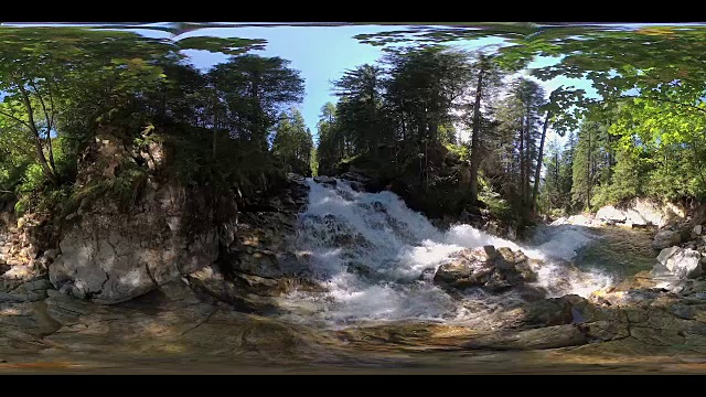 360VR山水4k视频山河视频素材