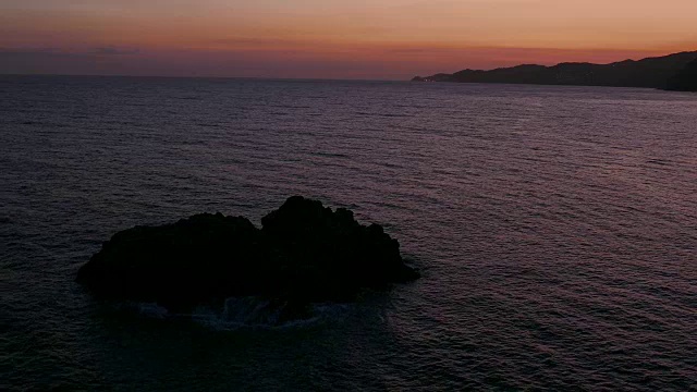 加泰罗尼亚的“布拉瓦海岸”海景。视频素材