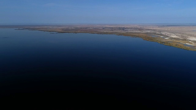 湖,湖岸视频素材