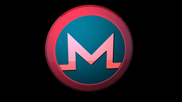 Monero-red和蓝色视频素材