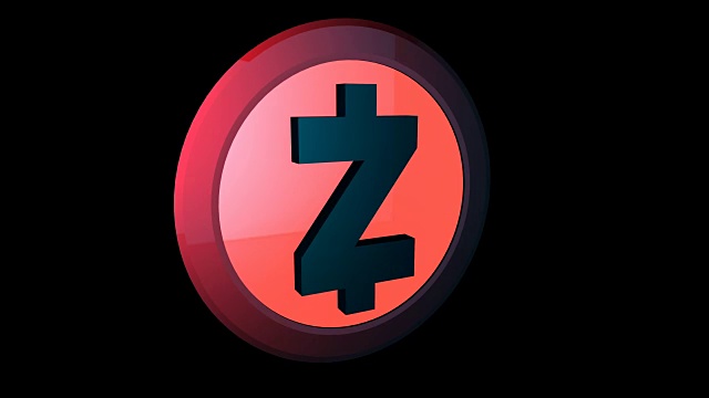 Zcash-red和蓝色视频素材