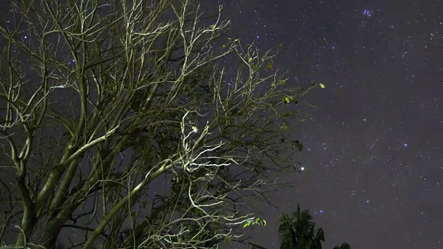 夜空视频素材