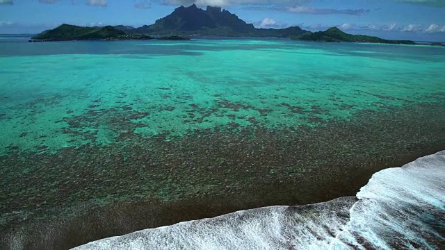 观景山，帕拉波拉波拉山视频素材