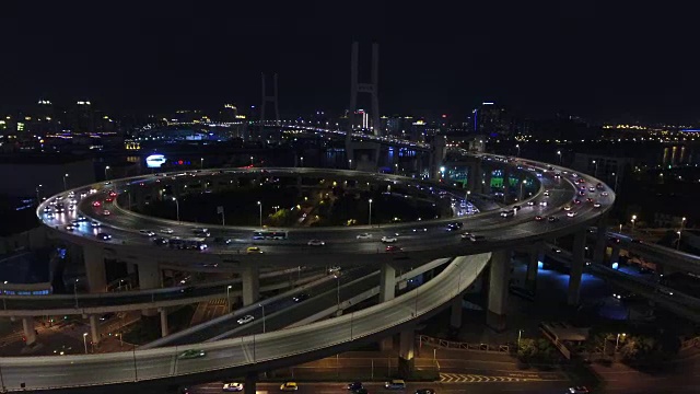 空中高速公路连接视频素材