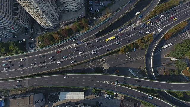 空中高速公路连接视频素材