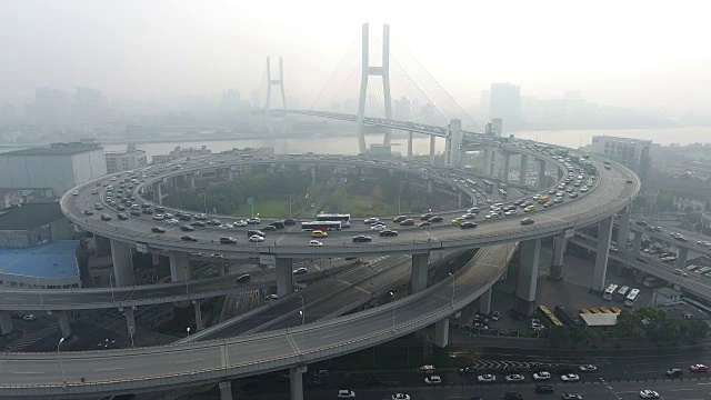 空中高速公路连接视频素材