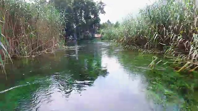 阿兹马克河Muğla -土耳其视频素材