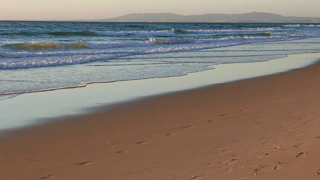 空的海滩视频素材