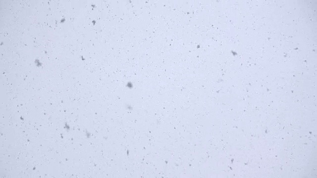 4 k决议降雪视频素材