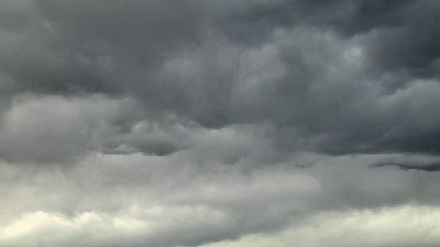 暴雨,间隔拍摄视频素材