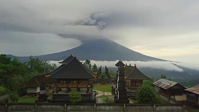 阿贡火山爆发视频素材