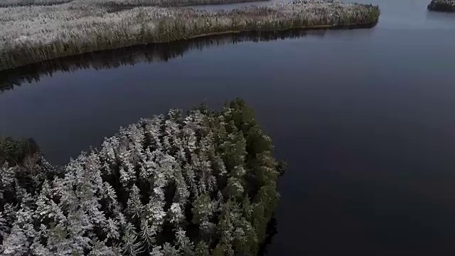 波罗的海鸟瞰图视频素材