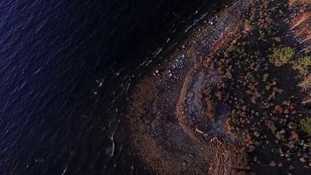 波罗的海鸟瞰图视频素材