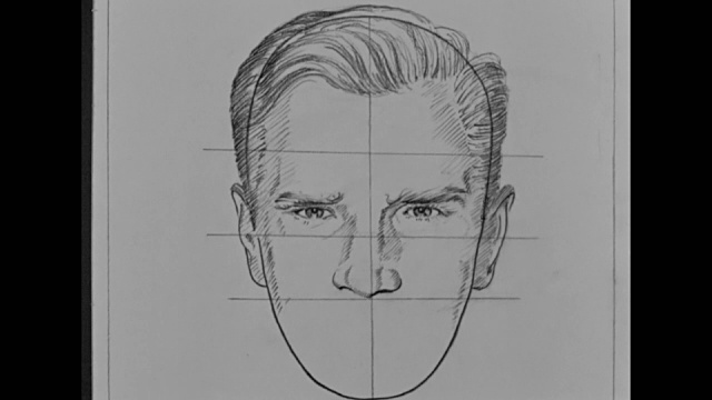 1948年，矛盾的目击者描述减缓了面部合成物的产生视频素材