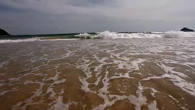 热带海滩-西涌，深圳-广东，中国视频素材